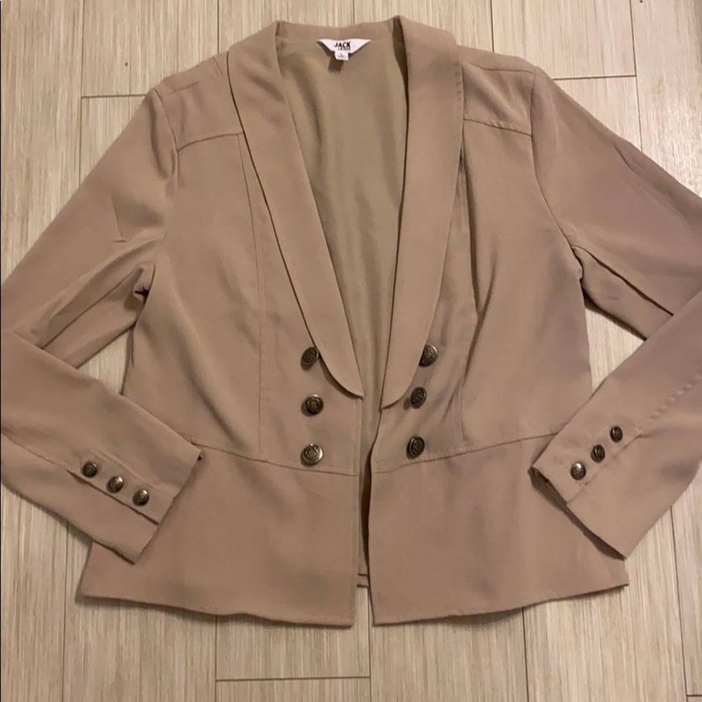 Jack by BB Dakota tan blazer jacket